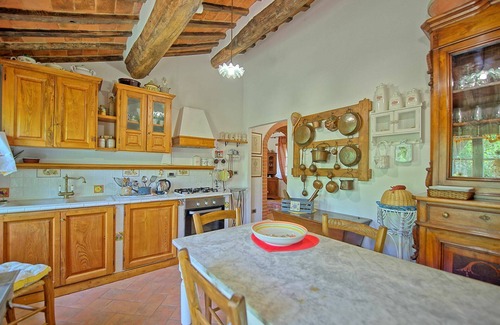 San Pietro a Cegliolo Villa | Wonderful private villa with private pool, A/C, WIFI, TV and panoramic view, close to Cortona