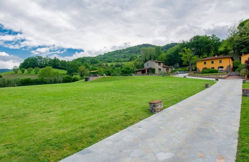Dicomano Villa | Wonderful private villa with A/C, WIFI, private pool, hot tub, TV, balcony and pets allowed