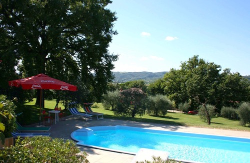 Santa Maria Villa | Wonderful private villa with private pool, WIFI, TV, balcony and parking, close to Montepulciano