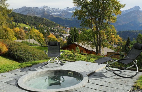 Ollon House | Wonderful private villa for 8 people with hot tub, WIFI, TV, terrace and pets allowed
