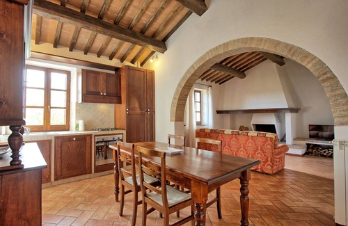 Cetona Villa | Wonderful private villa for 20 people with WIFI, A/C, private pool, TV, veranda and panoramic view
