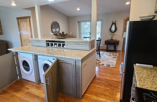 Louisville House | WONDERFUL RANCH-Louisville-gas F.P. on back patio/H.S. Int-GAS F/P Living Room.