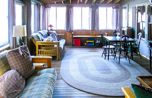 Moultonborough Cottage | Wonderful waterfront home with private dock, swim raft, kayaks, canoe, and W/D