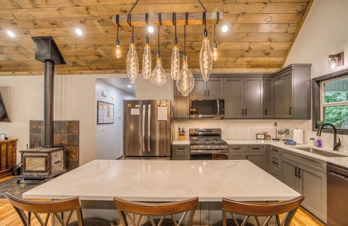 Ellijay House | Wooded Seclusion, Private Creekside Oasis, 3 Dogs Welcome, 2 Fenced Acres