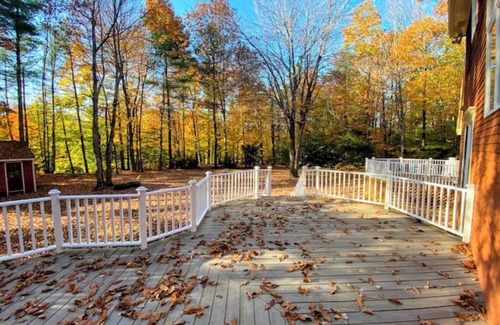 North Windham House | Woodland with Fireplace Home