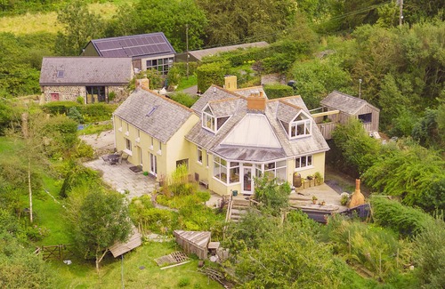 Whitland Apartment | Writing Shed Wales - alpacas, views, fireplace