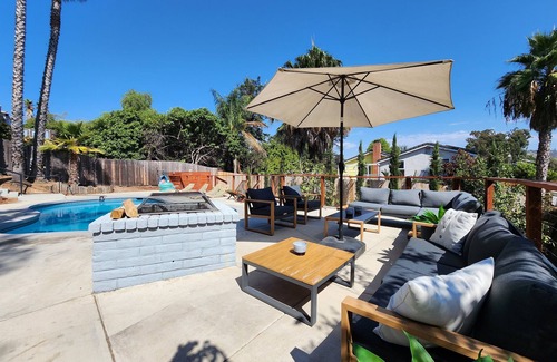 La Mesa House | XTRA 10% OFF until Nov: Pool, outdoor fire pits, chef's kitchen, gym