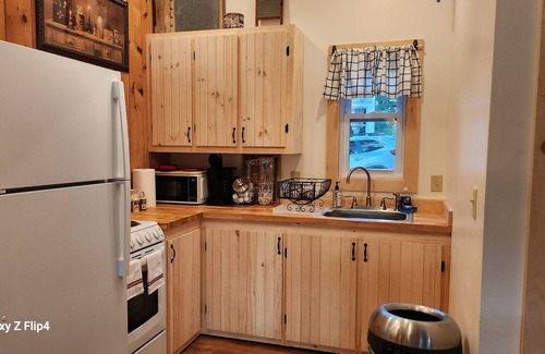 Lyman Cabin | Year-Round Rustic Cabin on Maine's Crystal Clear Barker's Pond.
