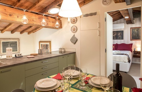 Duomo Apartment | Your romantic terrace overlooking the cathedral dome.