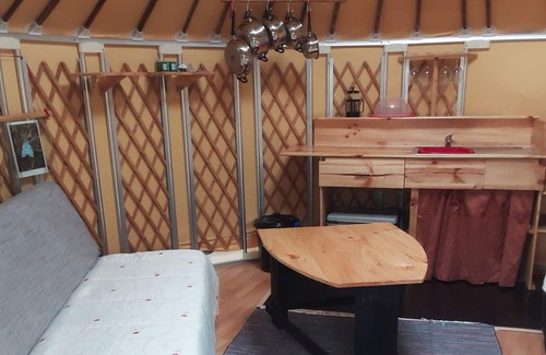 Aldeguer RV Rental | Yurt for 4