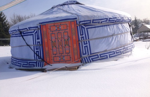 Saint-Leger-sur-Dheune House | Yurt-Vanity unit-Yourte Mongole