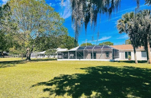 St. Augustine House | Zen Oasis - Heated Pool, Hot Tub, Patio - 10 Mins to the Beach!