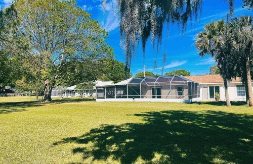 St. Augustine House | Zen Oasis! Heated Pool, Hot Tub, Beach 12-Min!
