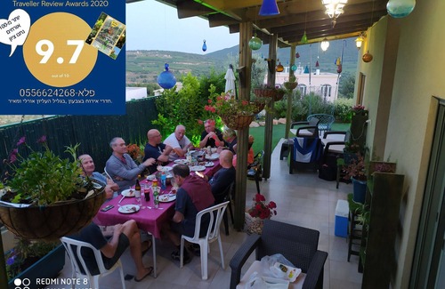 Tsiv'on Villa | Zimmer in front of Mount Meron, Tzivon, Upper Galilee, Orly and Meir