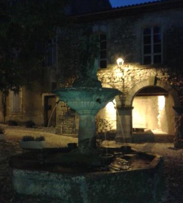À l'étape des randonneurs