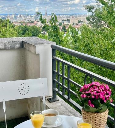 Élégant apt avec vue Tour Eiffel & parking privé