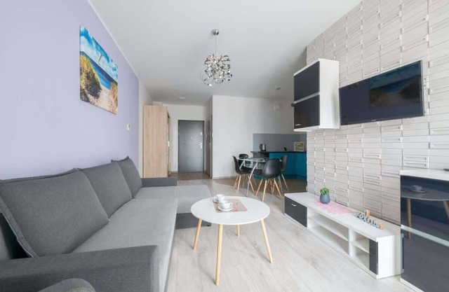 Łąkowa 60B | Classic Apartment | Balcony