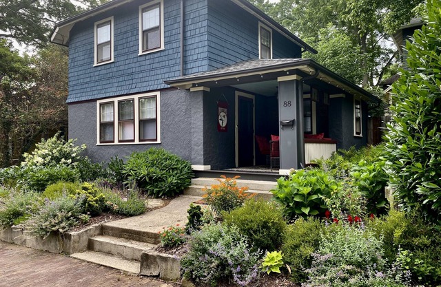 10% off for October- December. Charming 2 Story House in Historic Montford.