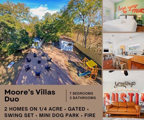 2-House Retreat for Big Groups-Fire Pit-Pets OK