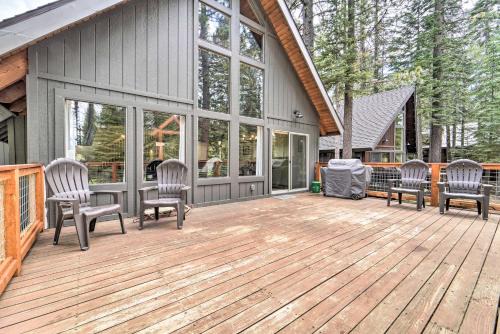 2 Mi to Tahoe Donner Ski Resort Forest-View Haven
