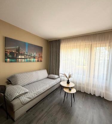 2-Modernes 1-Raum Apartment in Wiesbaden,ruhig und mit Terrasse