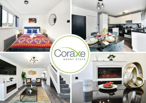 3 Bedrooms Urban Oasis for Contractors and Families by Coraxe Short Stays