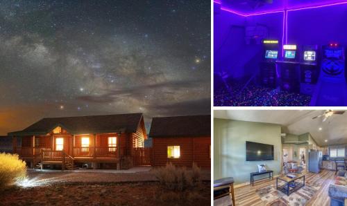 -30 mins to Zion-Two Cabins w/Game Room-Bryce/Lake Powell/Grand Canyon
