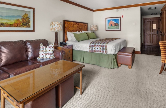 #332 | Inside The Lodge At Spruce Peak | Ski in Ski Out | 3rd Floor Big Mountain Views