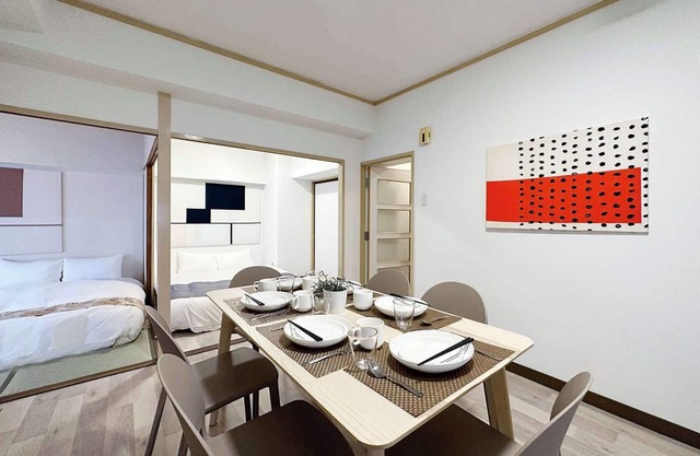 3BR for 9 person, min walk to Peace Park