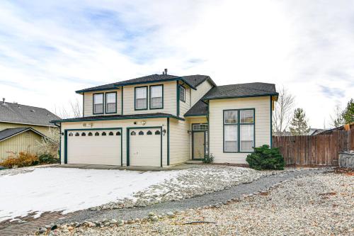 4 Mi to Dtwn Family Home with Game Room in Reno