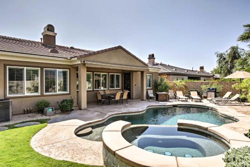 6 Mi to Coachella Updated Home with Pool and Spa