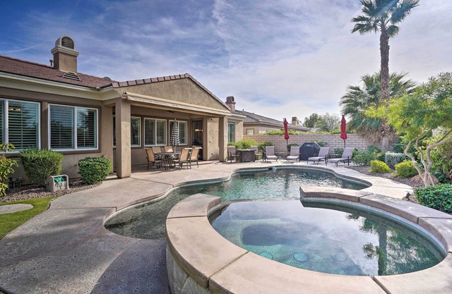 6 Mi to Coachella: Updated Home w/Pool & Spa