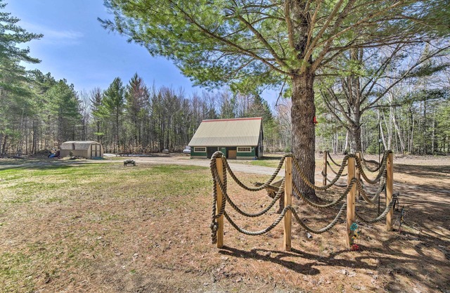 6 Mi to Shingleton: Manistique Home w/Yard!