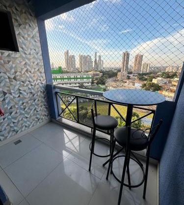 701 - Flat Temporada em Goiania-proximo ao Parque Areião