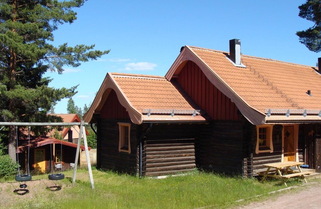 A fabulous log house at the foot of Gesundaberget and Santa Claus Village