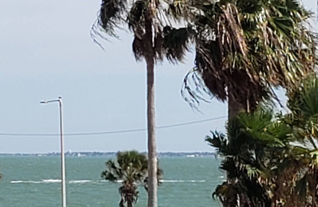A fully remodeled condo with a great view of the bay and downtown Corpus Christi