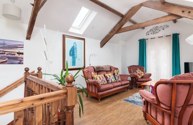 A holiday cottage that sleeps 4 guests in 2 bedrooms