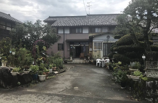 A house with a rural garden