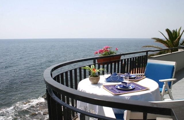 A TERRACE ON THE SEA