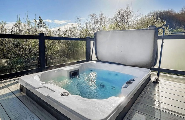 A two-bedroom lodge with a stylish and contemporary feel throughout.