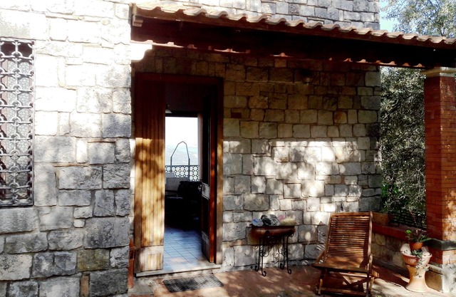 A walk in the mountains.a stone's throw from the sea