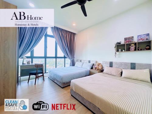 ABHOME "KOREA SUITE" #Green Haven #360"City View #Masai JB