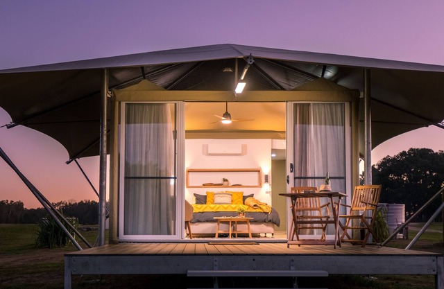 Absolute Beachfront Glamping Tent