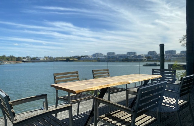 Absolute Waterfront with Private Beach