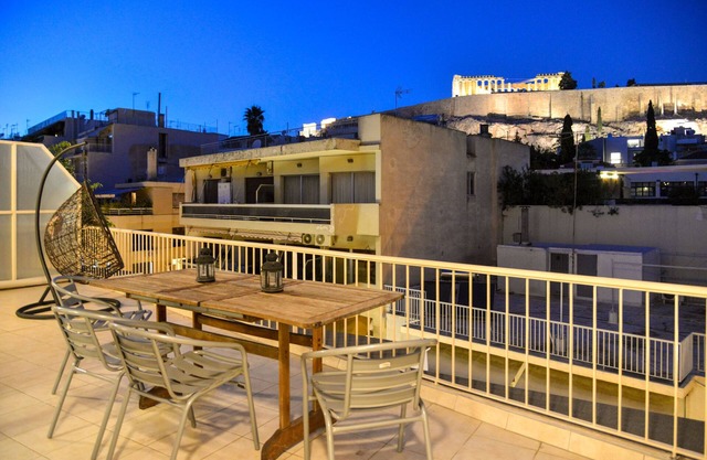 Acropolis balcony view 3 min walking to the Acropolis hill