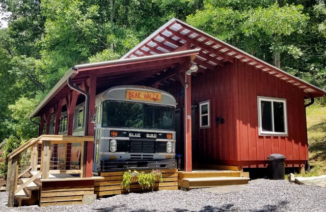 Adventure lodging in the Blue Ridge