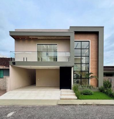 Aluga-se casa em condomínio com duas suítes e piscina