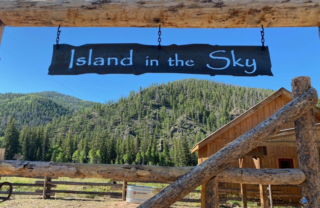 An "Island in the Sky" . . .