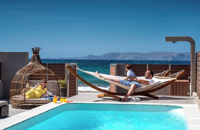 Anasa Luxury Seafront Villa with Heatable Pool, Villa