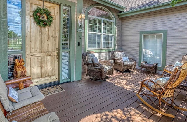 Angler's Haven - 6BR/4BA Mountain Home at Rainbow Lake w/Game Room and Deck View